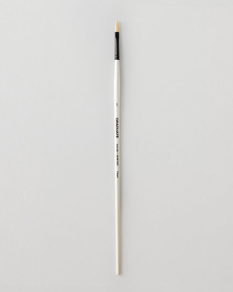 Daler Rowney Filbert Brushes Size 1 Long Handle, Oil & Acrylic Colours