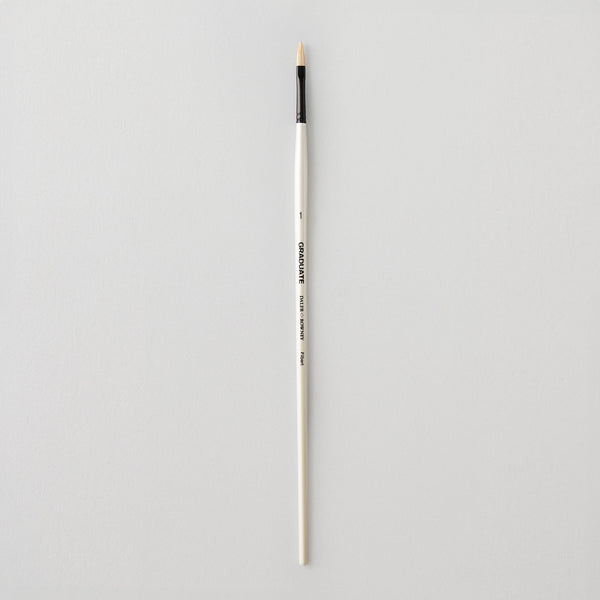 Daler Rowney Filbert Brushes Size 1 Long Handle, Oil & Acrylic Colours