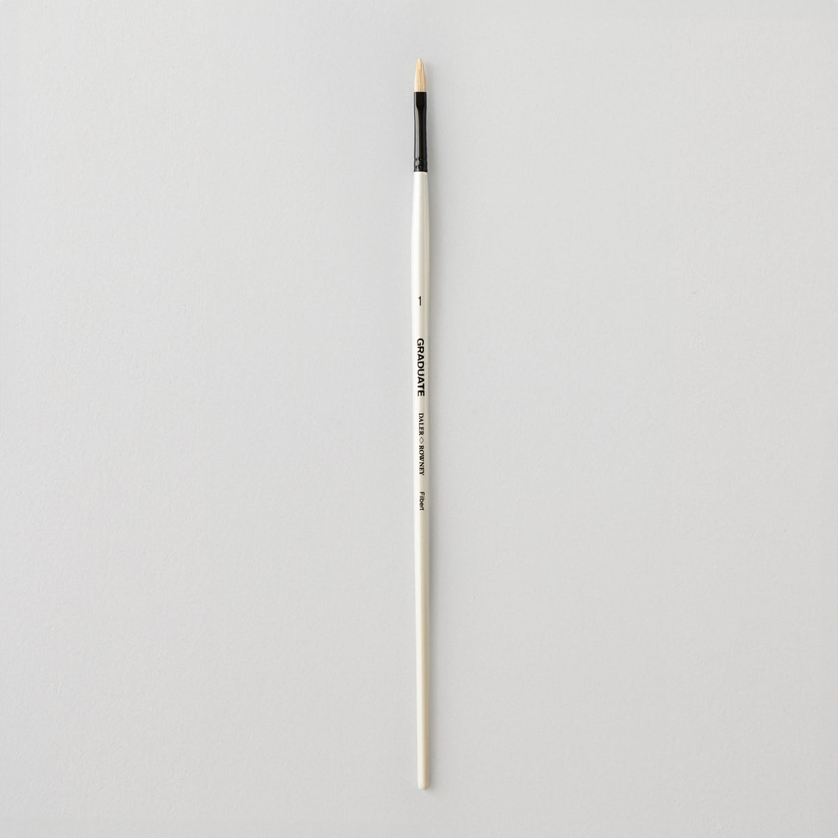 Daler Rowney Filbert Brushes Size 1 Long Handle, Oil & Acrylic Colours