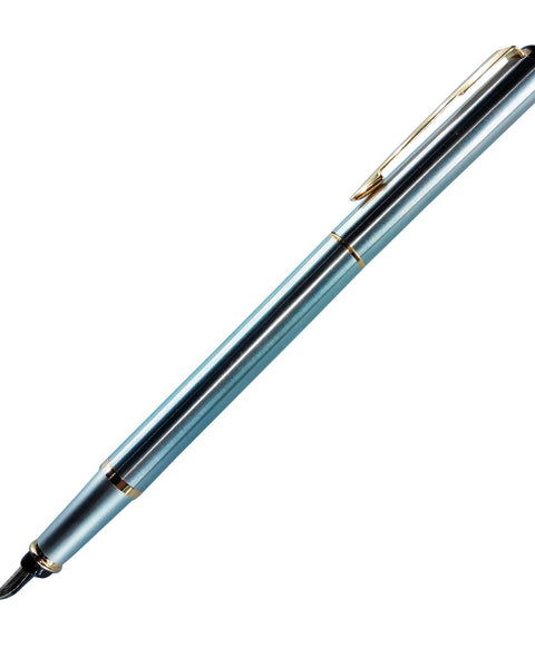 Boaer Ink Pens Silver Case