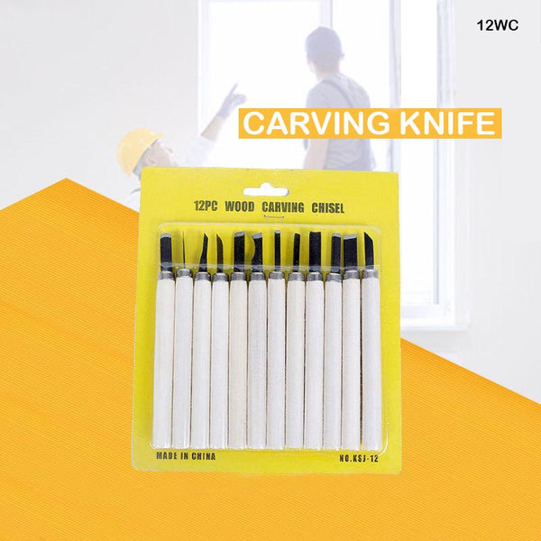Wood carving tool 12 pieces