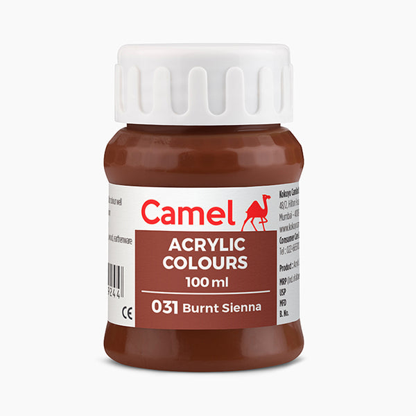 Camel Acrylic 100ml Burnt Sienna