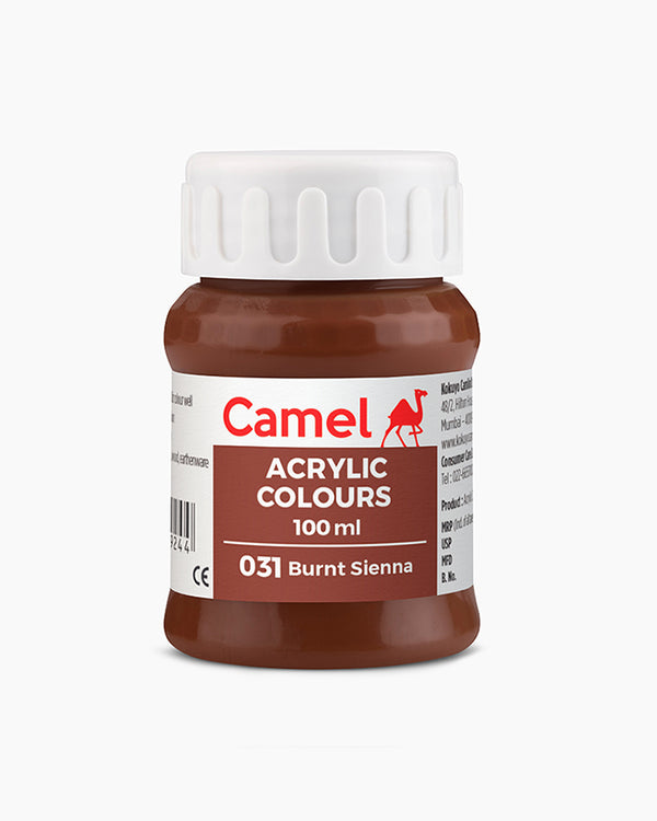 Camel Acrylic 100ml Burnt Sienna