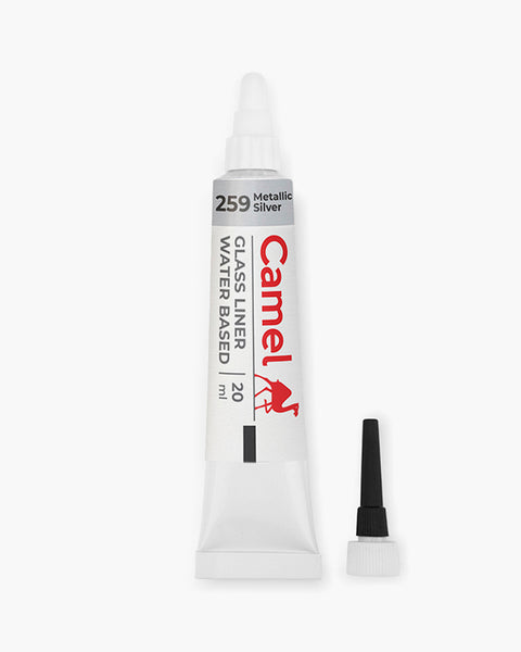 Camel Glass Liner Metallic Silver 20ml
