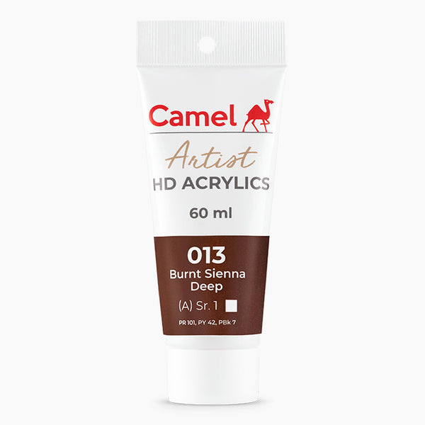 Camel Artist HD Acrylics 60ml Burnt Sienna Deep