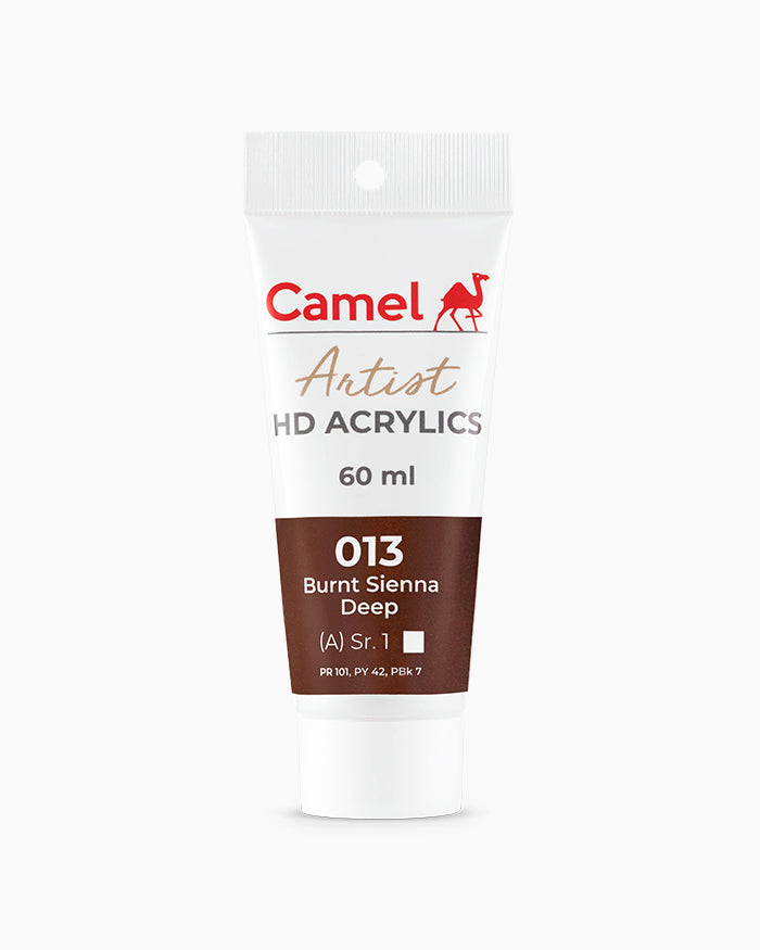 Camel Artist HD Acrylics 60ml Burnt Sienna Deep
