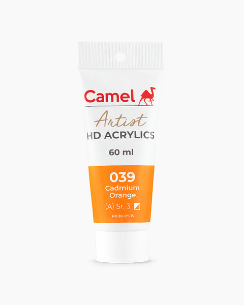 Camel Artist HD Acrylics 60ml Cadmium Orange