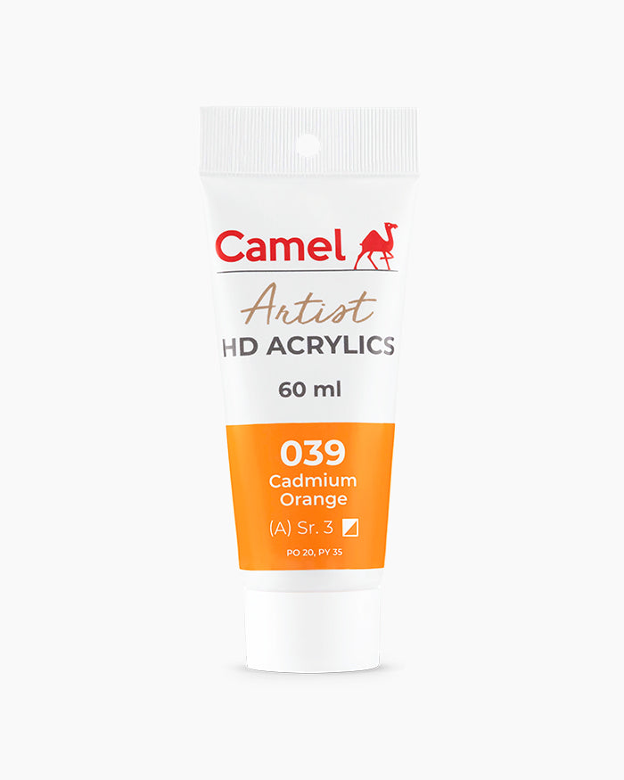 Camel Artist HD Acrylics 60ml Cadmium Orange