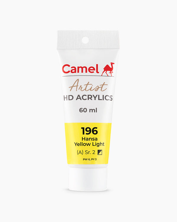 Camel Artist HD Acrylics 60ml HansaYel Lyt