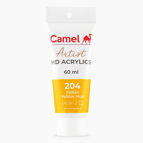 Camel Artist HD Acrylics 60ml Indian Yellow Hue
