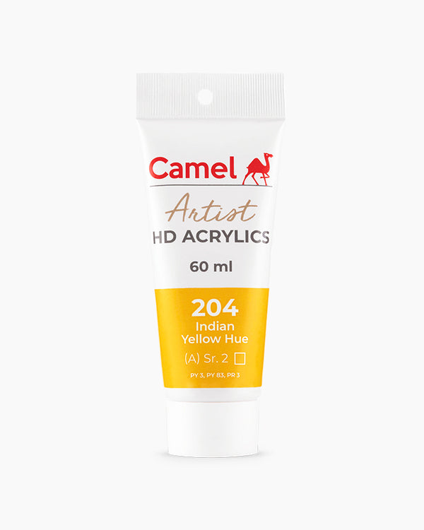 Camel Artist HD Acrylics 60ml Indian Yellow Hue