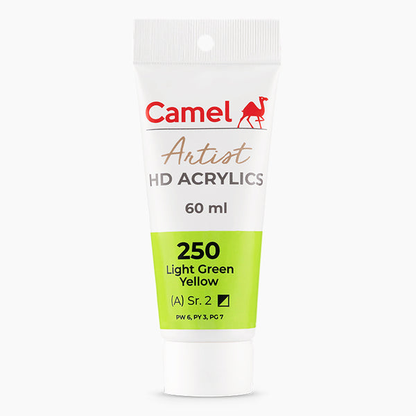 Camel Artist HD Acrylics 60ml Lyt Green Yellow