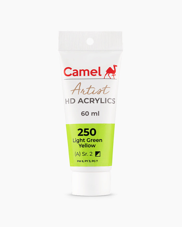 Camel Artist HD Acrylics 60ml Lyt Green Yellow