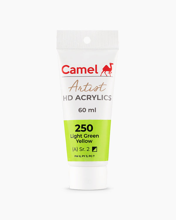 Camel Artist HD Acrylics 60ml Lyt Green Yellow