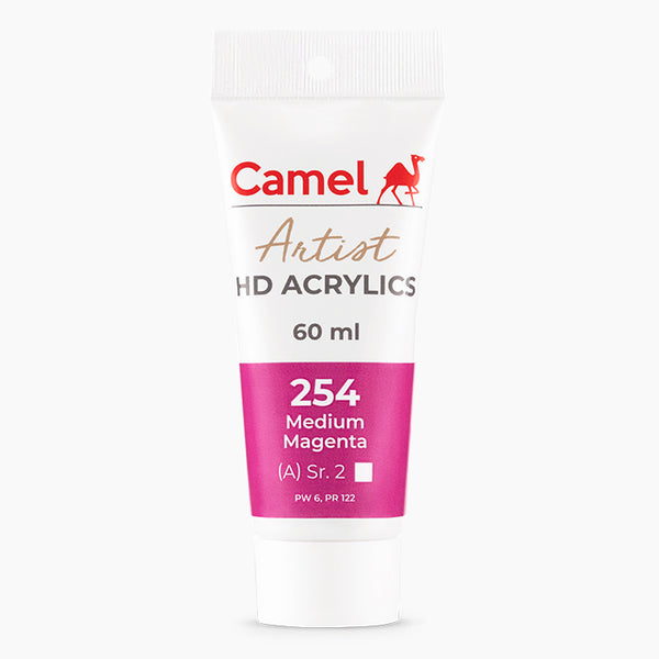 Camel Artist HD Acrylics 60ml MediumMagenta