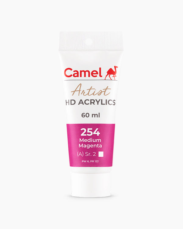 Camel Artist HD Acrylics 60ml MediumMagenta