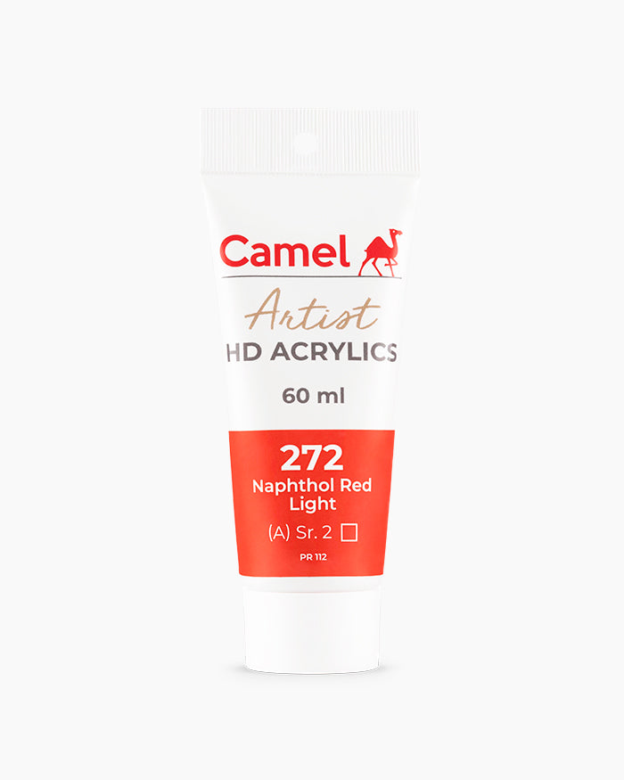 Camel Artist HD Acrylics 60ml Naphthol Red Lyt