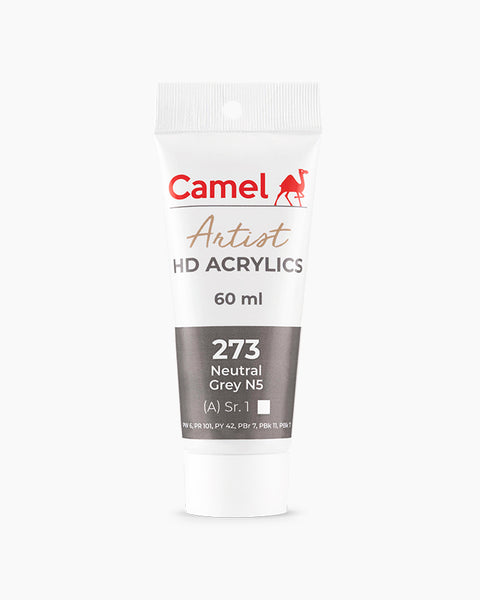 Camel Artist HD Acrylics 60ml Neutral Grey N5
