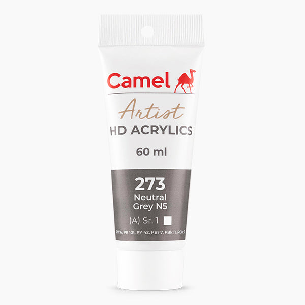Camel Artist HD Acrylics 60ml Neutral Grey N5