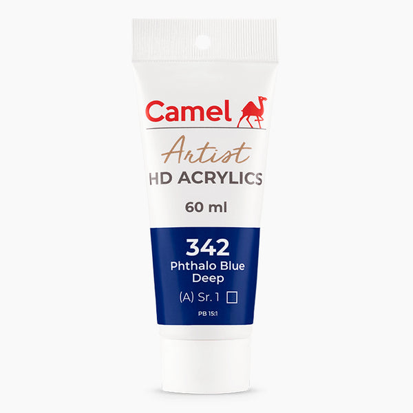 Camel Artist HD Acrylics 60ml Phthalo Blue Deep