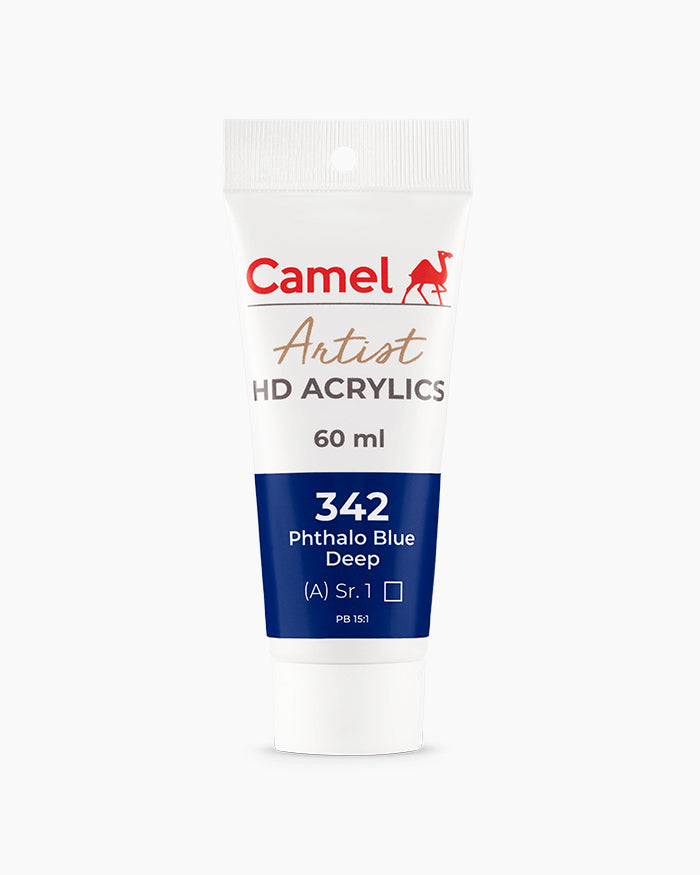 Camel Artist HD Acrylics 60ml Phthalo Blue Deep