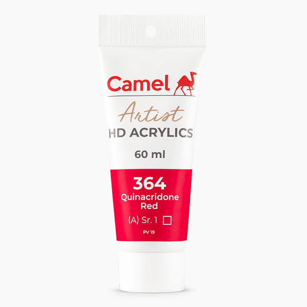 Camel Artist HD Acrylics 60ml QuinacridoneRed