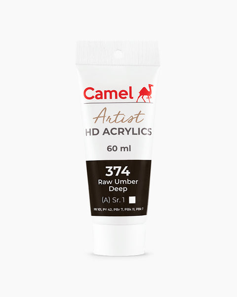 Camel Artist HD Acrylics 60ml Raw Umber Deep