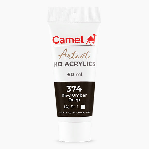 Camel Artist HD Acrylics 60ml Raw Umber Deep