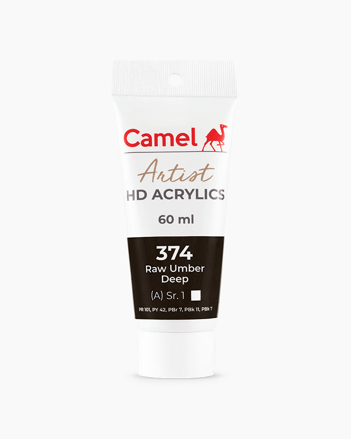Camel Artist HD Acrylics 60ml Raw Umber Deep