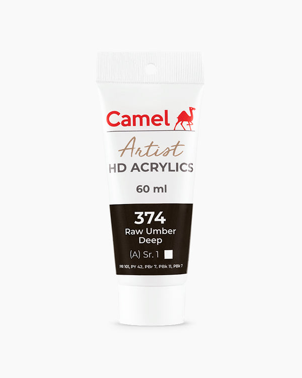 Camel Artist HD Acrylics 60ml Raw Umber Deep