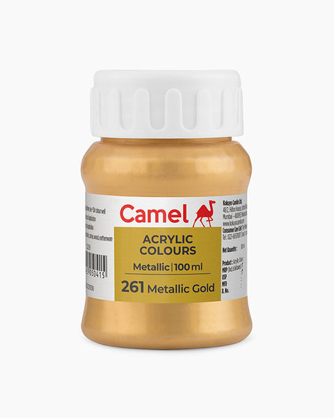 Camel Acrylic 100ml Gold