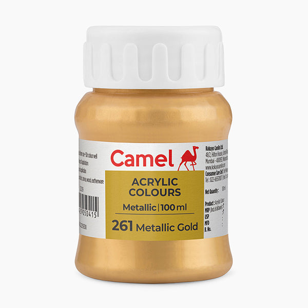 Camel Acrylic 100ml Gold