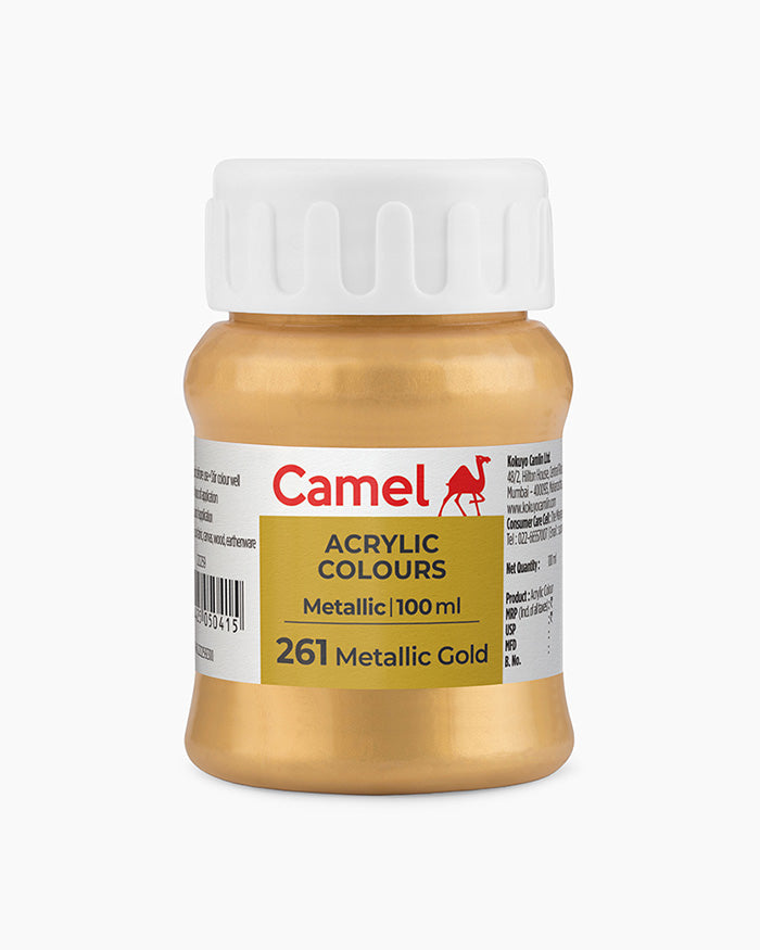 Camel Acrylic 100ml Gold