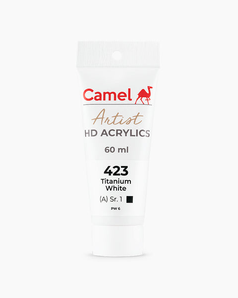 Camel Artist HD Acrylics 60ml TitaniumWhite