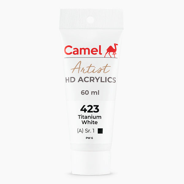 Camel Artist HD Acrylics 60ml TitaniumWhite