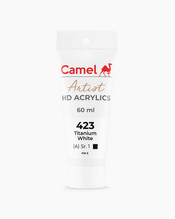 Camel Artist HD Acrylics 60ml TitaniumWhite