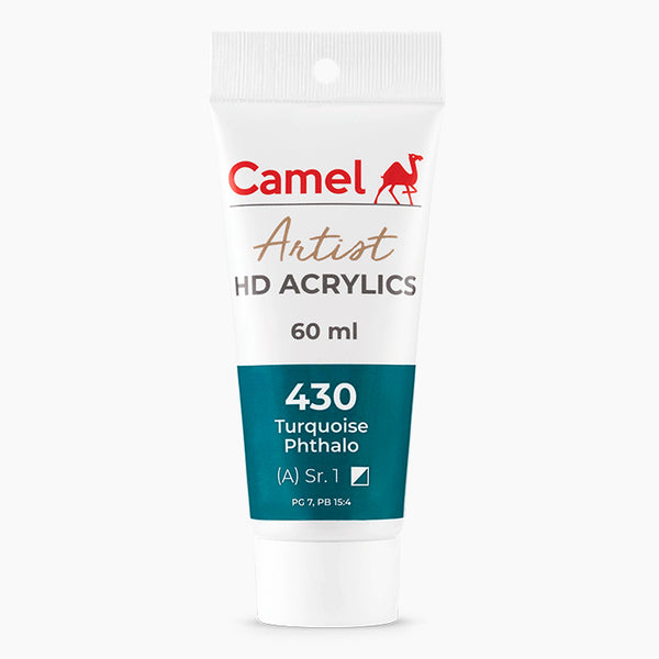 Camel Artist HD Acrylics 60ml Turquoise Phthalo