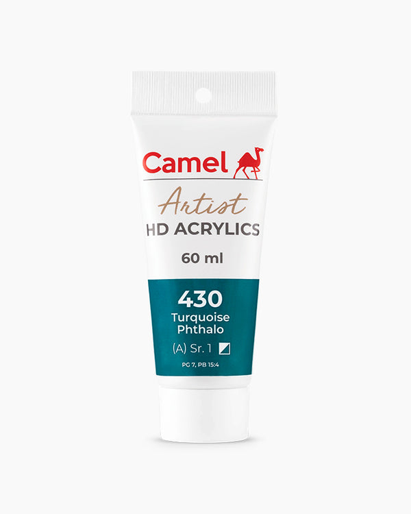 Camel Artist HD Acrylics 60ml Turquoise Phthalo