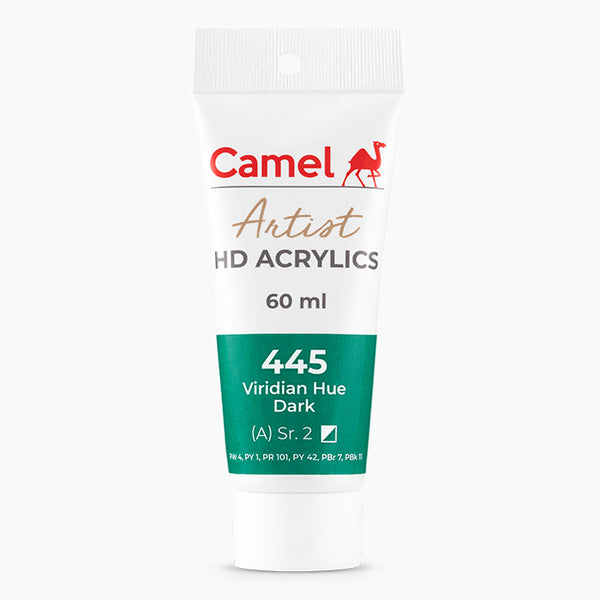 Camel HD Acrylic 60ml Viridian Hue Dark