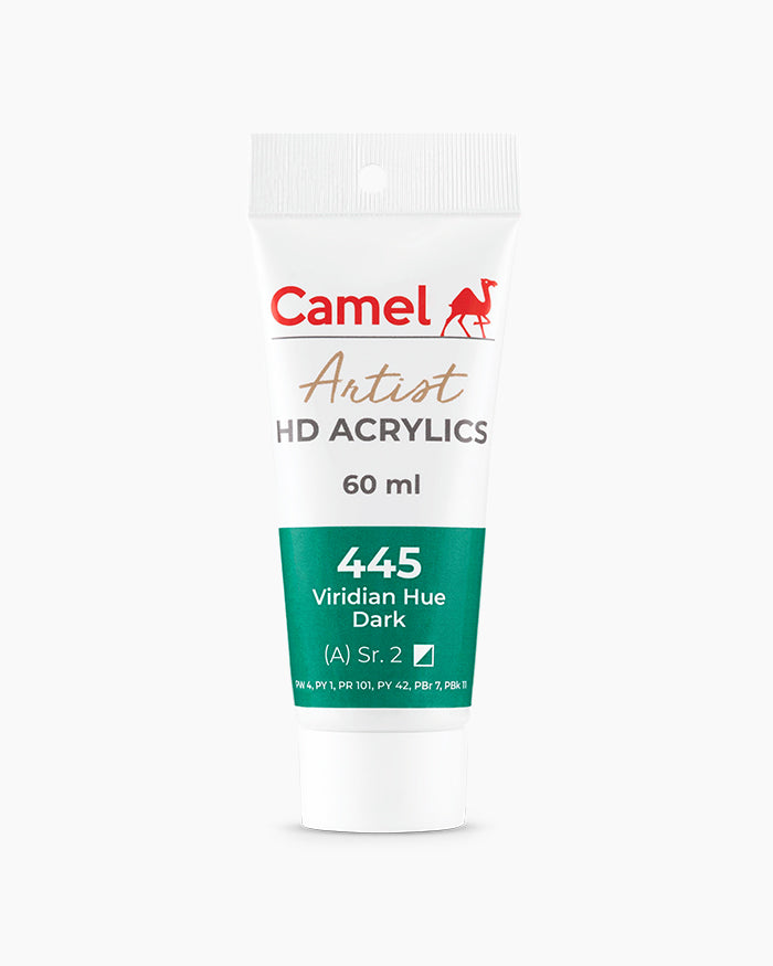 Camel HD Acrylic 60ml Viridian Hue Dark