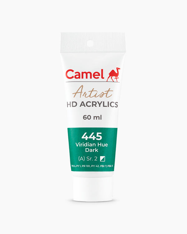 Camel HD Acrylic 60ml Viridian Hue Dark
