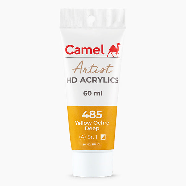 Camel Artist HD Acrylics 60ml Yellow Ochre Hue