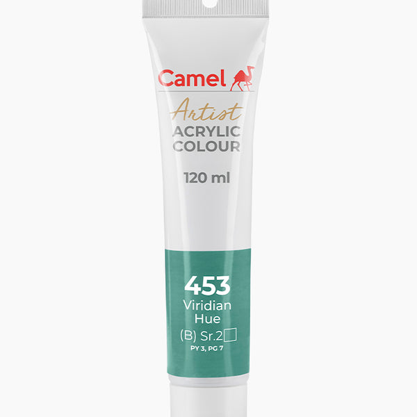Camel Acrylic Colour Viridian Hue 120ml