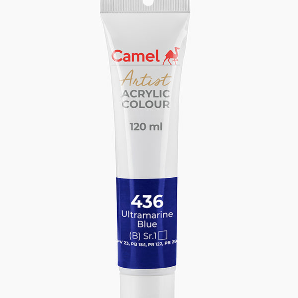 Camel Acrylic Colour Ultramarine 120ml
