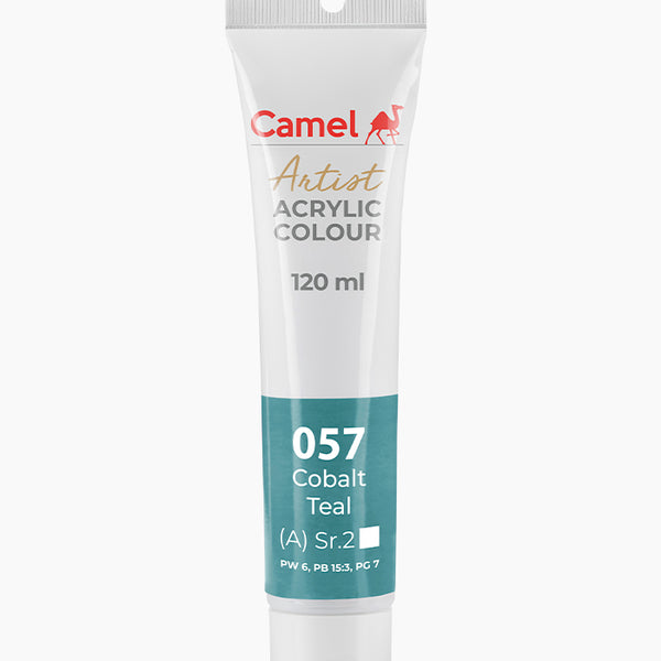 Camel Acrylic Colour Cobalt Teel 120ml