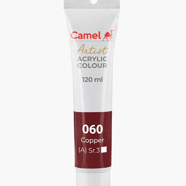 Camel Acrylic Colour Copper 120ml