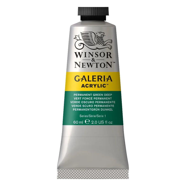 Winsor & Newton Galleria Acrylic Colour Permanent Green Deep 60ml