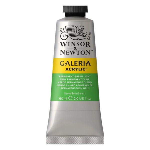 Winsor & Newton Galleria Acrylic Colour Permanent Green Light 60ml