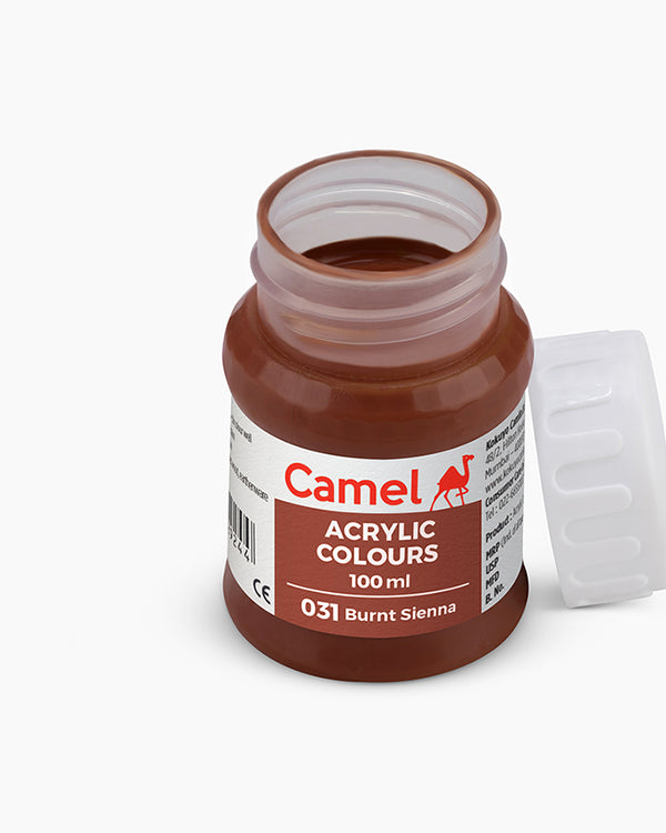 Camel Acrylic 100ml Burnt Sienna