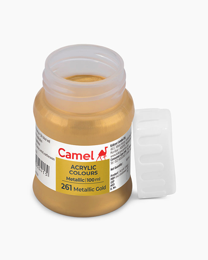 Camel Acrylic 100ml Gold